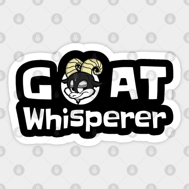 Goat Whisperer Sticker by JayD World